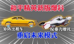 和平精英新车爆料最新,神秘战车亮相，战场格局再起风云